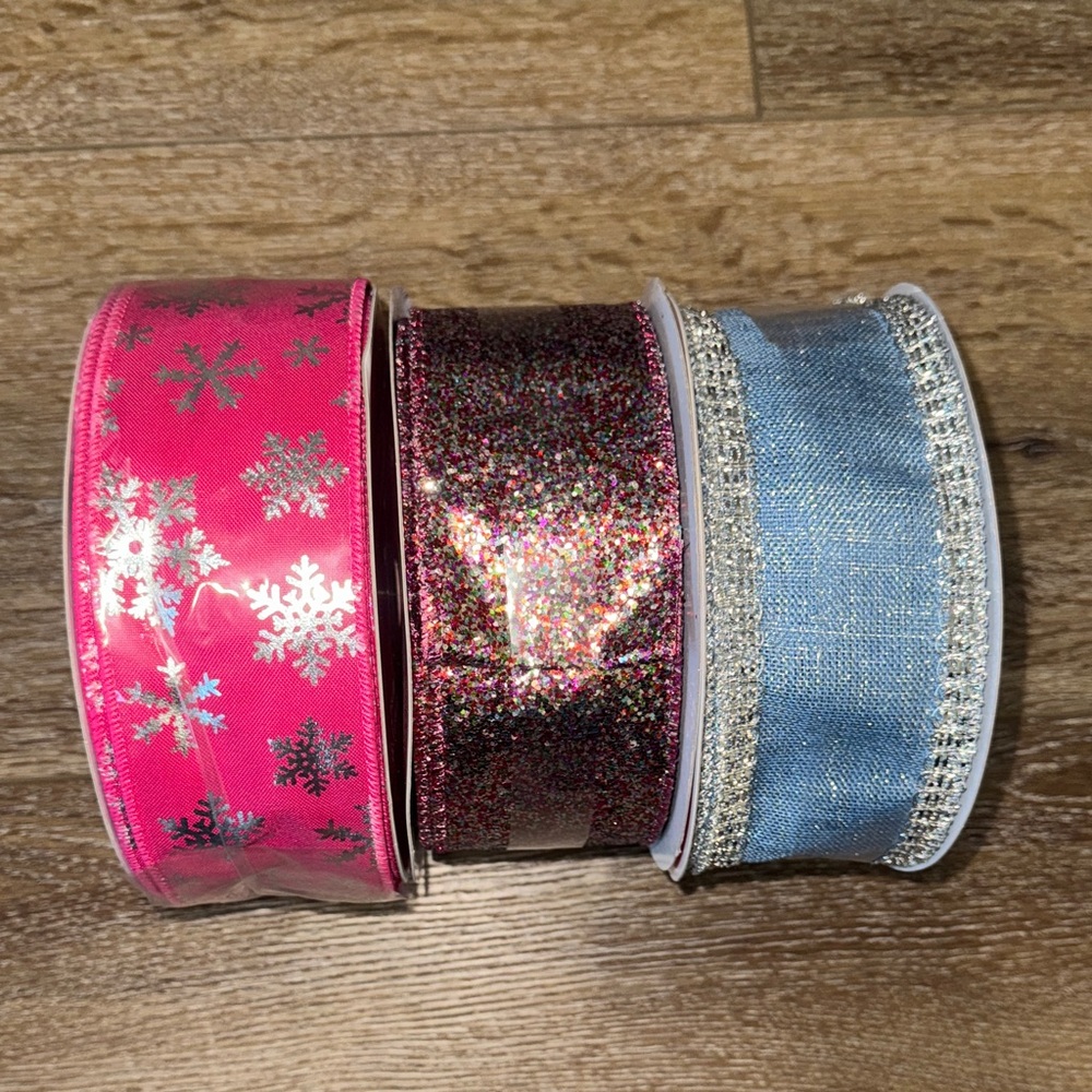 NWT - Wired Ribbon - Bundle of 3